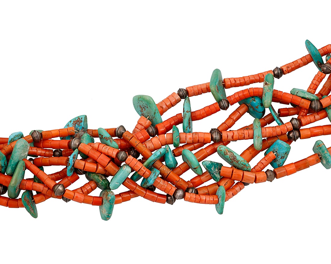 A Pueblo multi-strand necklace - 2