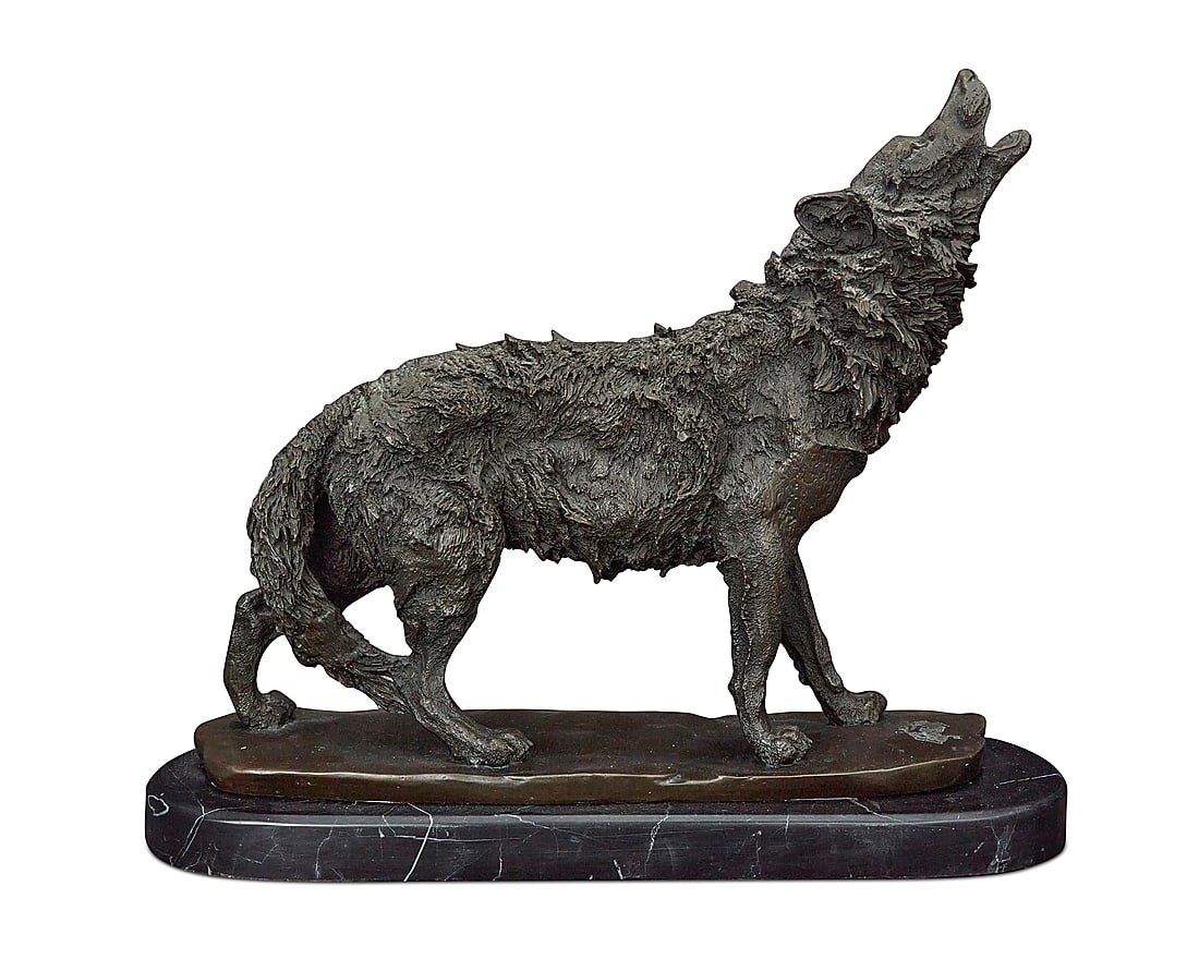 20th Century Western School, Howling wolf (1 of 5)