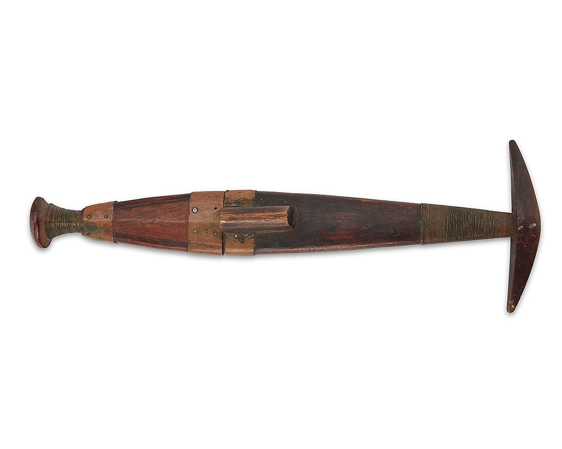 An Ovambo dagger with sheath - 3
