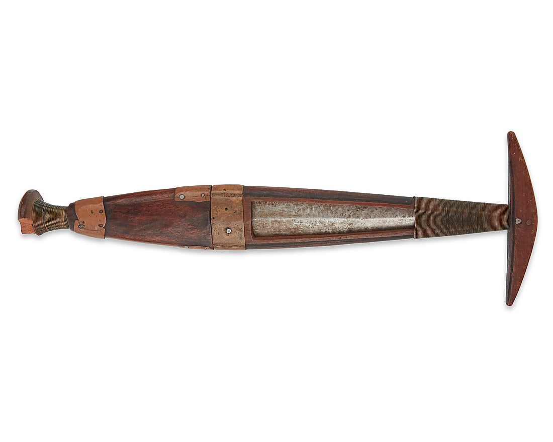 An Ovambo dagger with sheath - 4