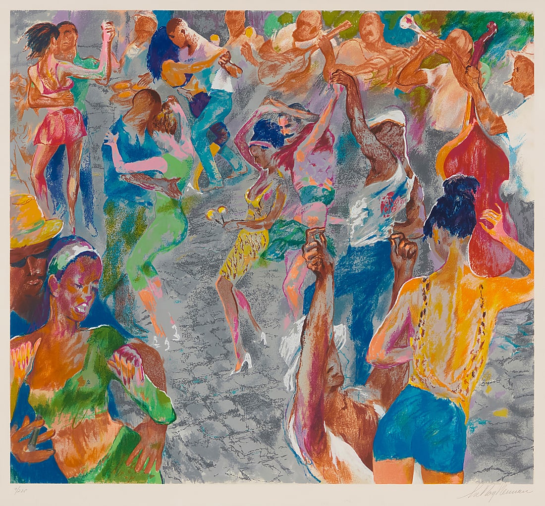 Leroy Neiman (1921-2012) "Havana Rhythm," 2000 Screenprint in colors on wove paper Edition: (1 of 7)
