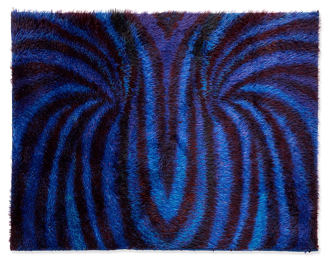 Ritva Puotila (b. 1935) A 'Waves' rug for Oy Finnrya Ab, third quarter 20th century Designed 1964 (1 of 4)