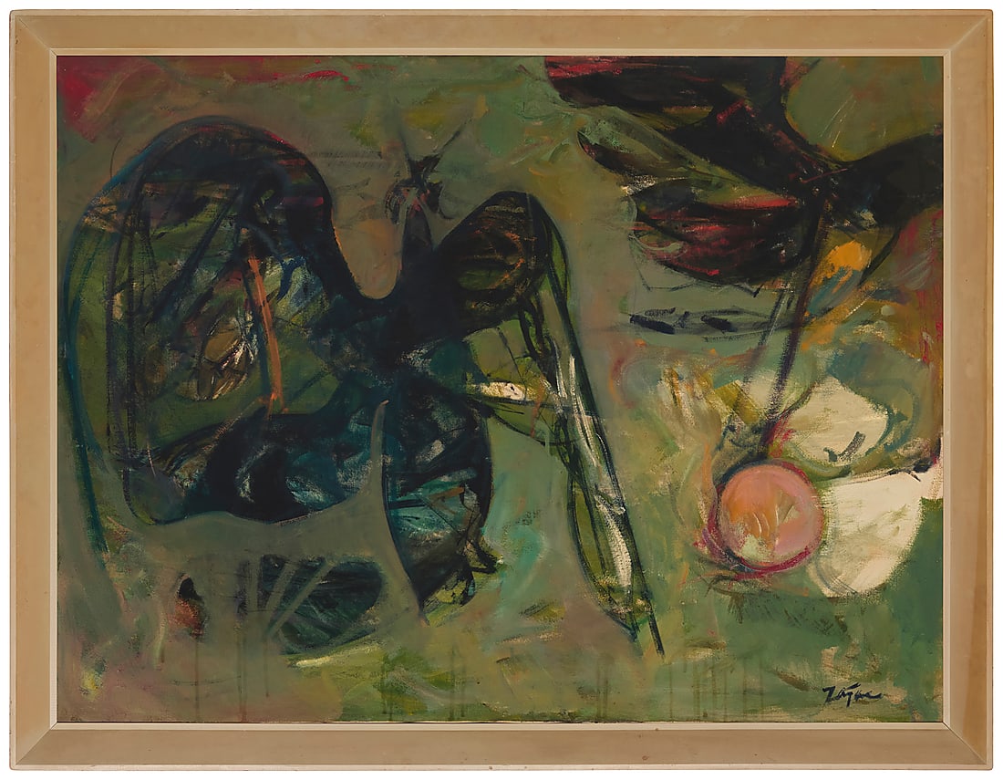 Jack Zajac (b. 1929), Abstract composition - 3