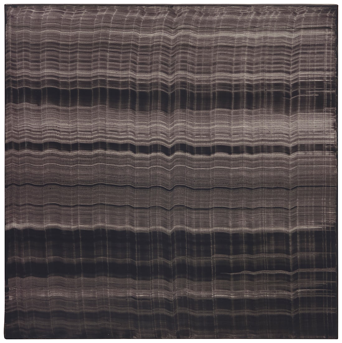 Jason Martin (b. 1970) "Purple Wave," 1995 Oil on nylon Signed and dated on the nylon overlap, (1 of 5)