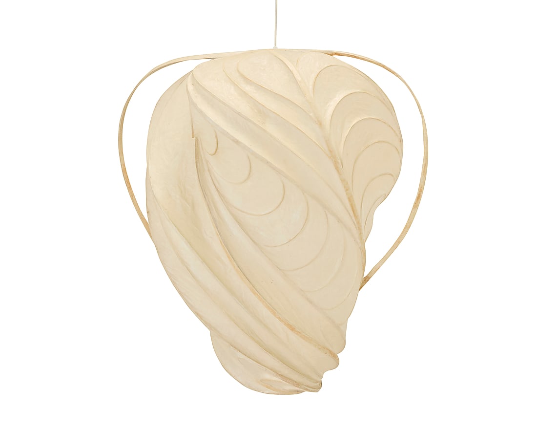 William Leslie (active 20th/21st Century) "Lanterna" light sculpture Laminated paper and wood, (1 of 7)