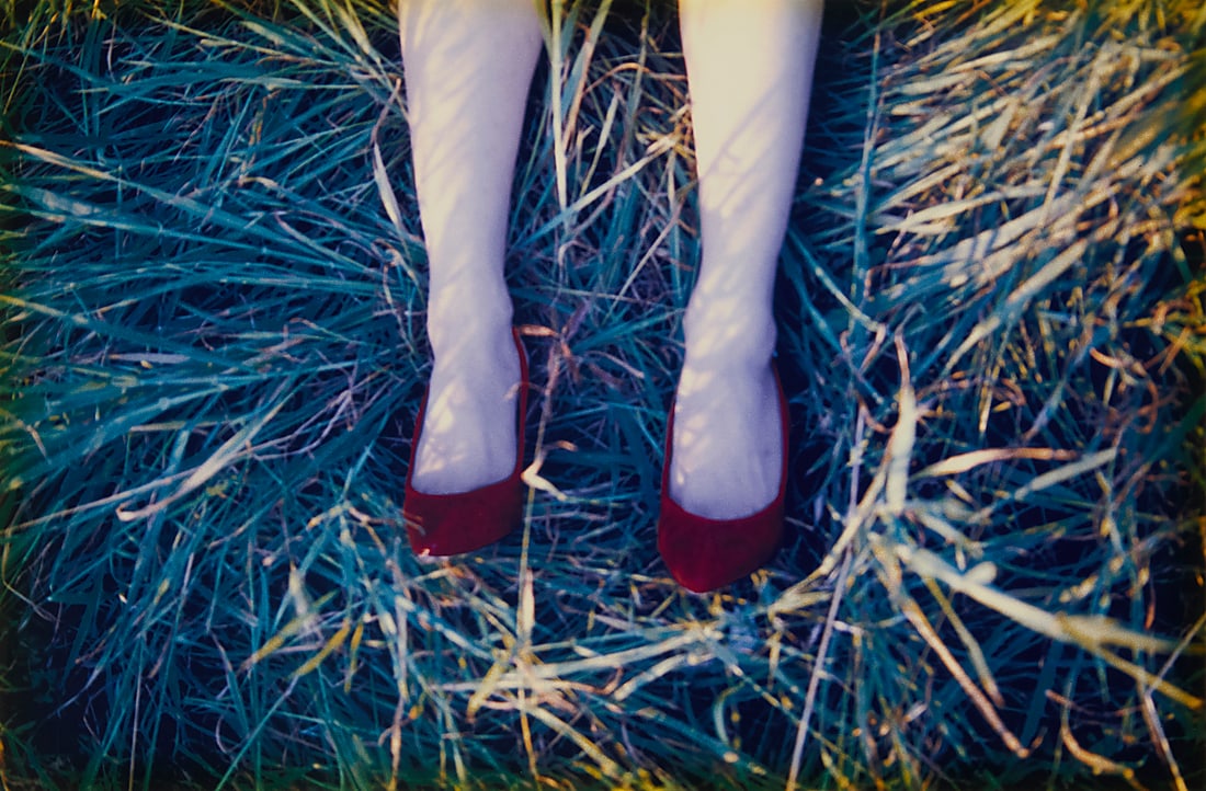 Melanie Pullen (b. 1975), "Anna and the Grass," from the "High Fashion Crime Scenes" series, 2003 (1 of 5)