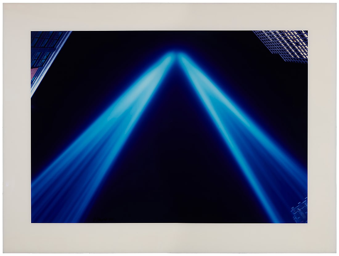 Ralf Kaspers (b. 1957), "Tribute in Light III," 2002 (1 of 4)