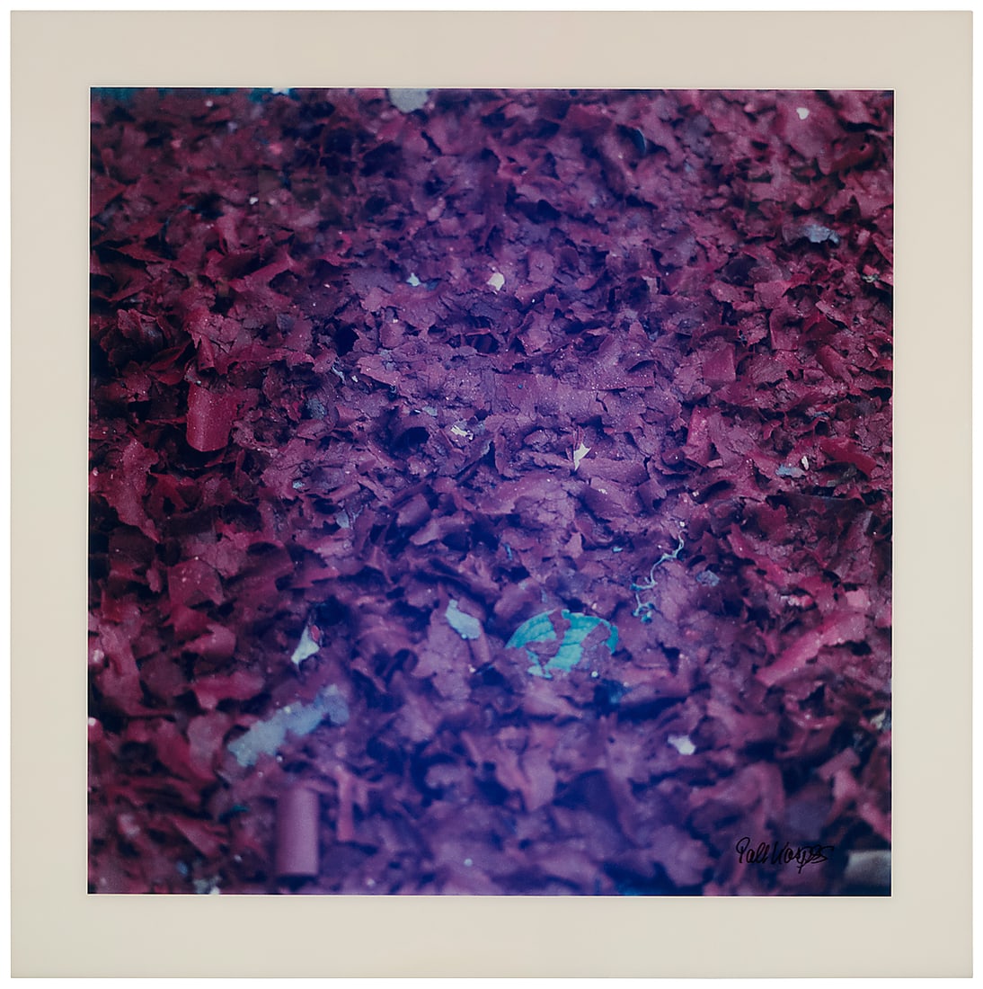 Ralf Kaspers (b. 1957) Untitled, abstract debris, 2002 C-print in colors on paper face mounted (1 of 5)