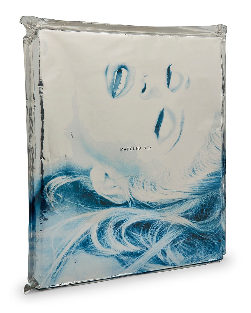 "Madonna - Sex" 1992 Hardcover book and CD Metsel, Steven (photography). "Sex." Essay by Arthur C.: "Madonna - Sex" 1992 Hardcover book and CD Metsel, Steven (photography). "Sex." Essay by Arthur C. Danto. New York: Warner Books, 1992 In collaboration with the Robert Mapplethorpe Foundation, the rin