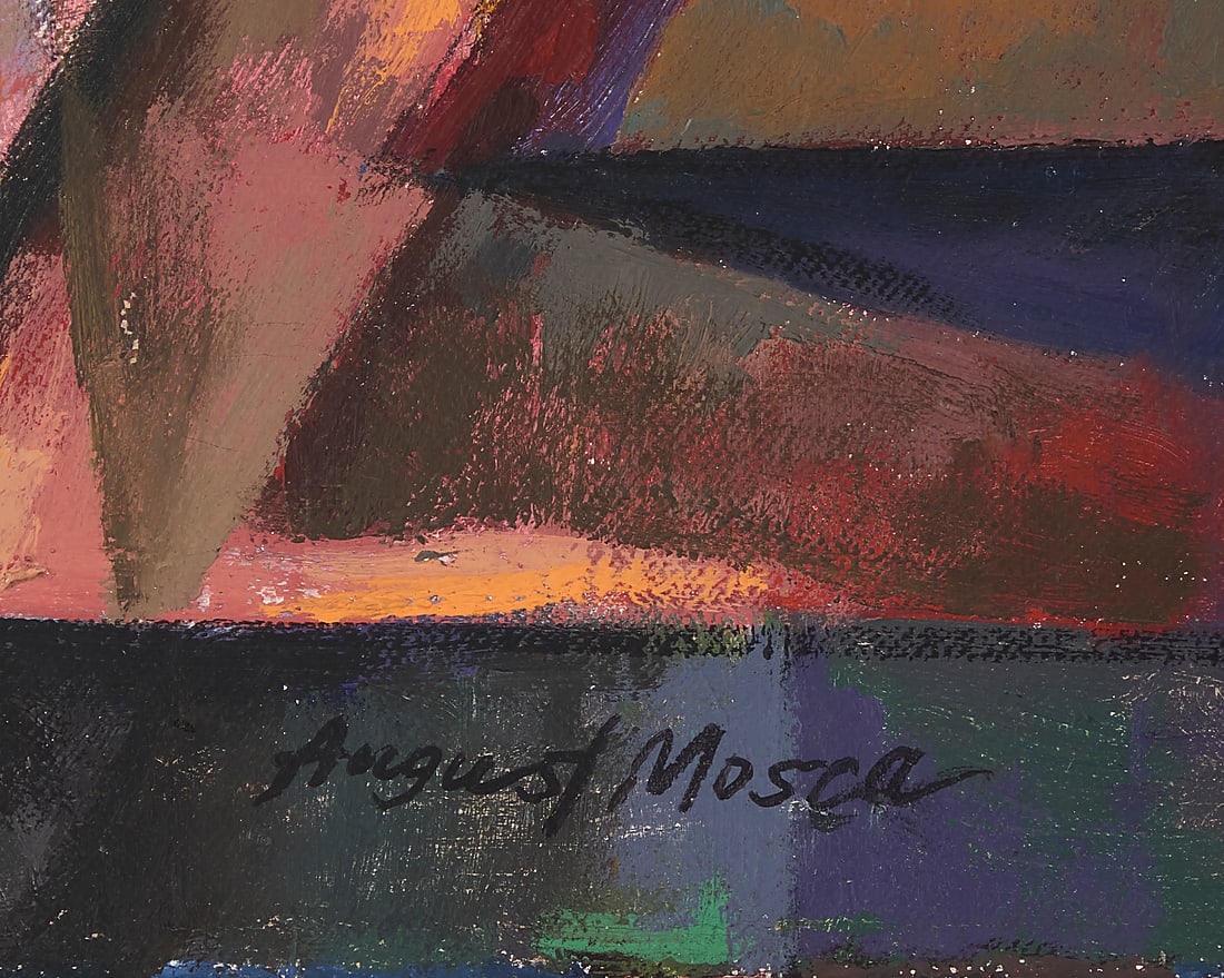 August Mosca (1909-2002), "Elevated Structure," circa 1939 - 2