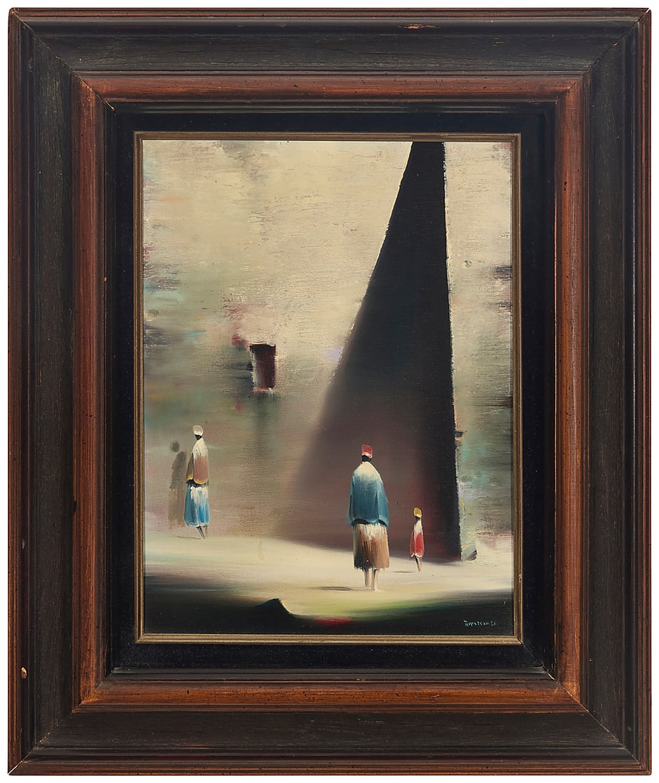 Robert Watson (1923-2004), "Old Wall," 1986 - 3