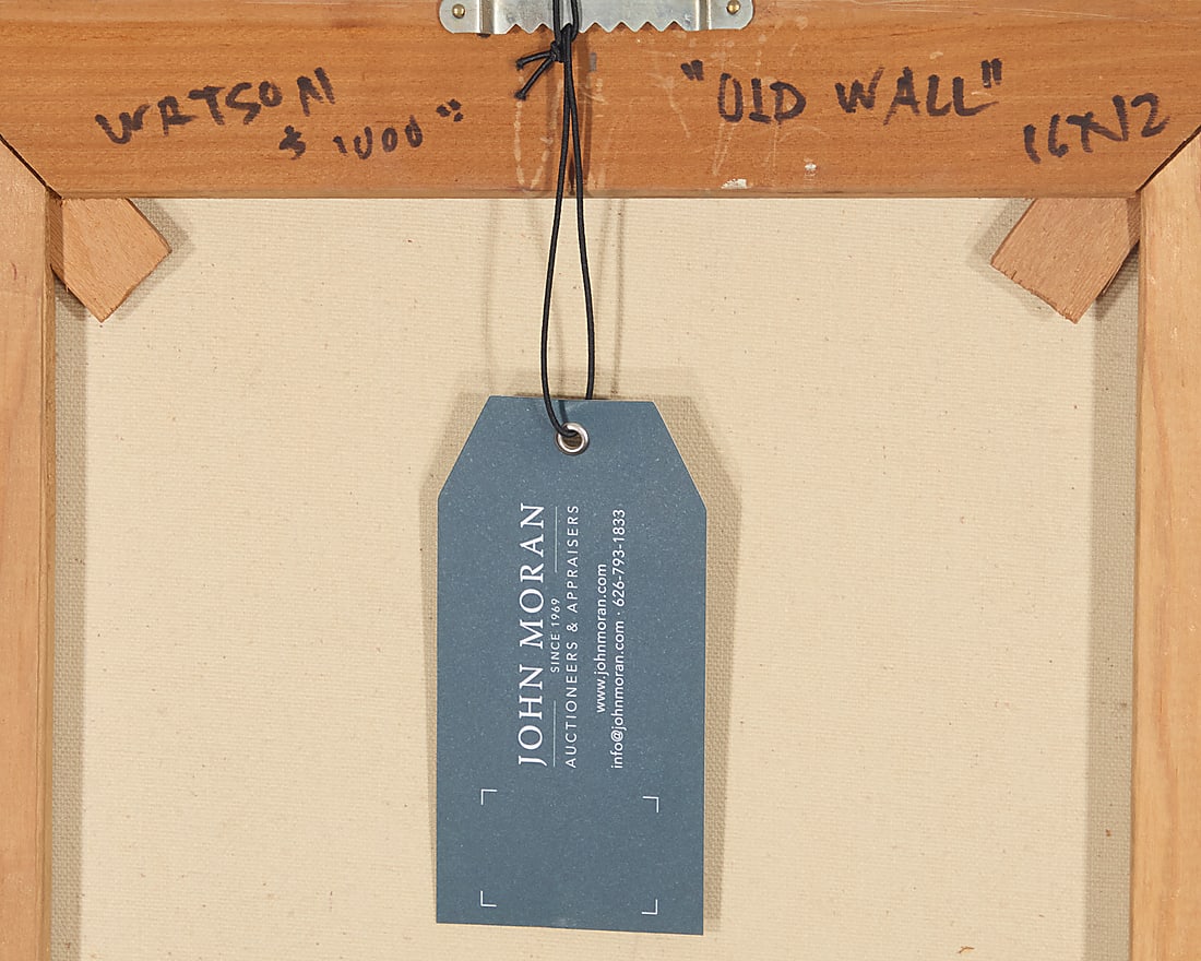 Robert Watson (1923-2004), "Old Wall," 1986 - 4