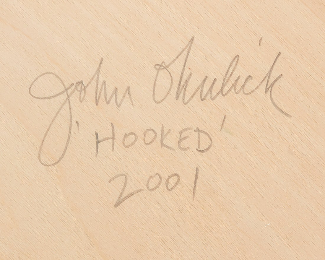 John Okulick (b. 1947), "Hooked," 2001 - 3