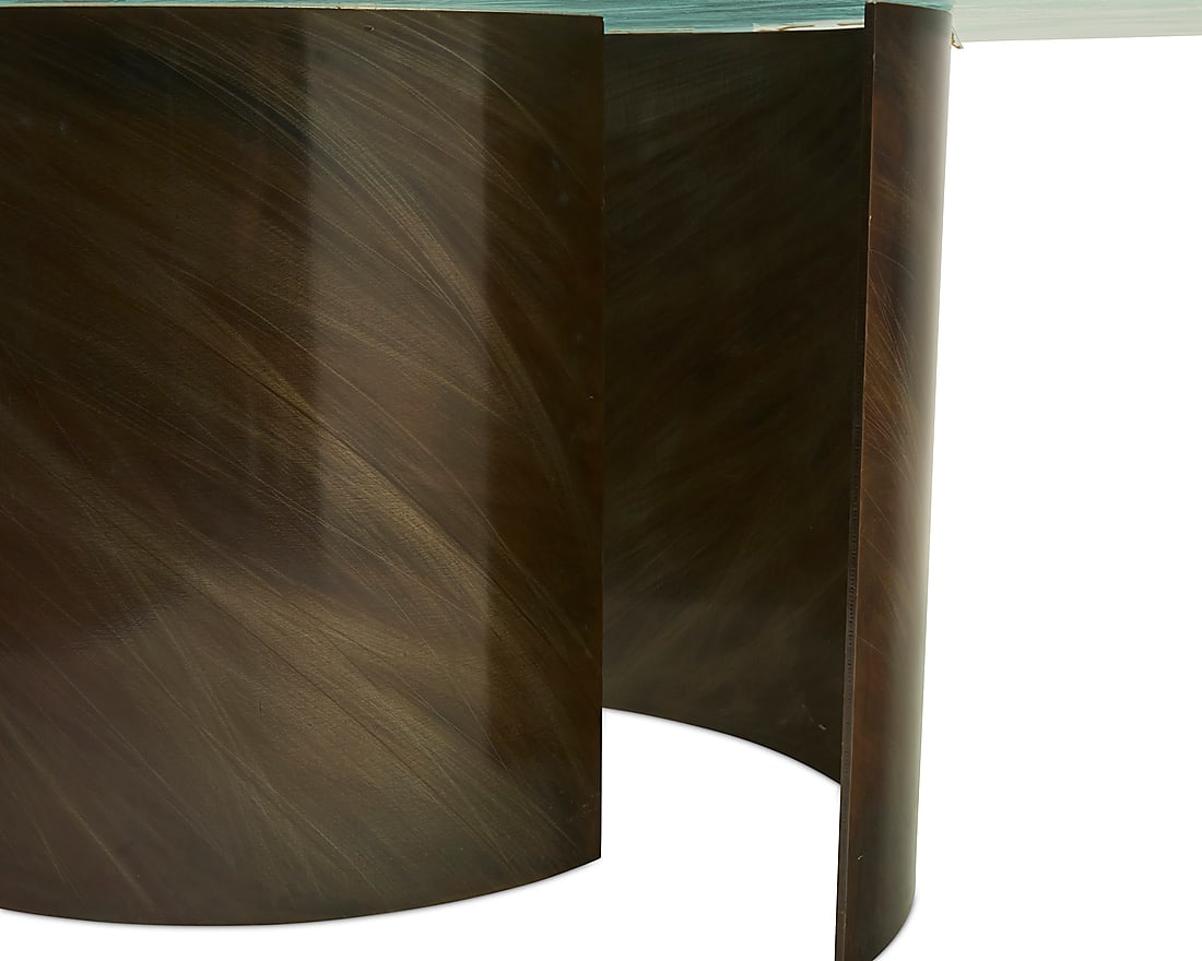 A Contemporary sculptural dining table - 4