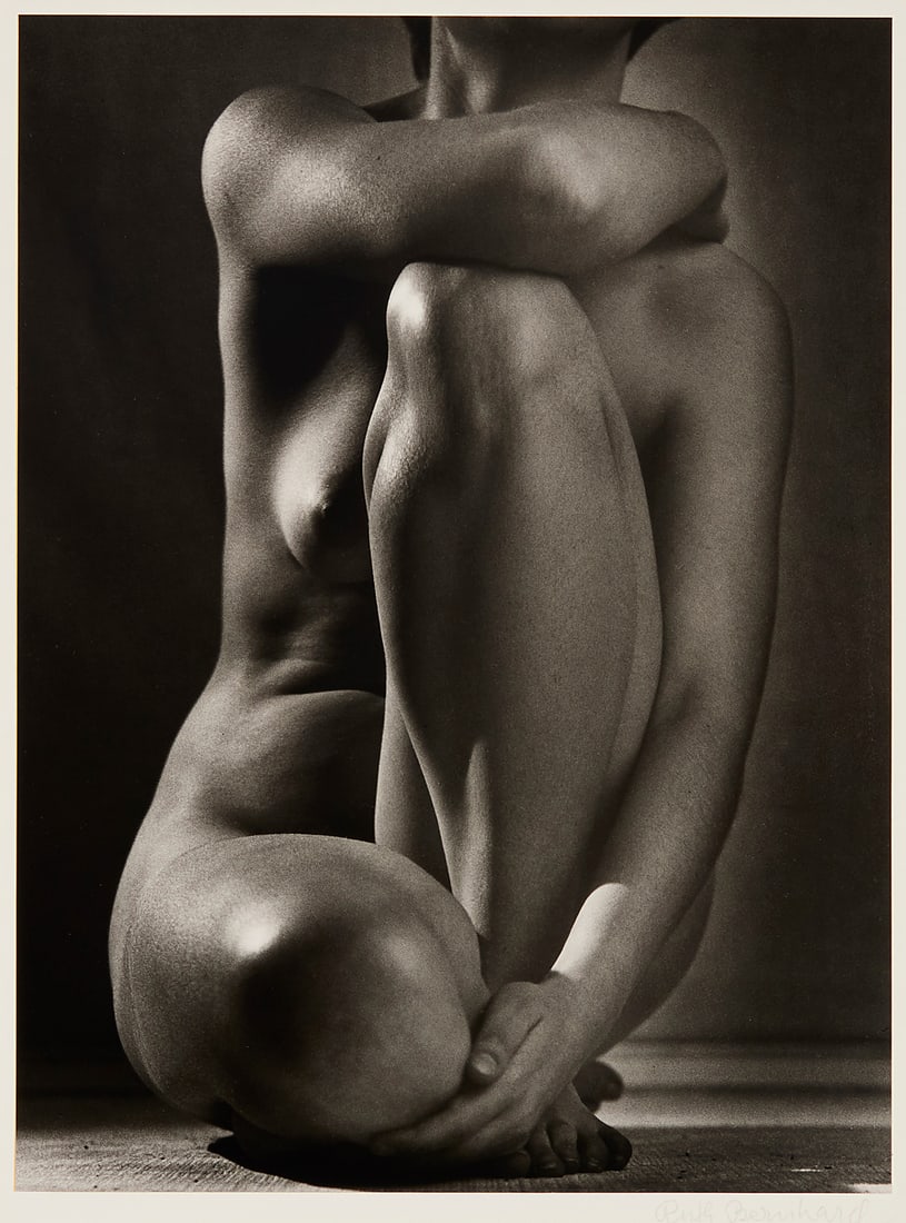 Ruth Bernhard (1905-2006) "Classic Torso," 1952 Gelatin silver print mounted to paperboard, as: Ruth Bernhard (1905-2006) "Classic Torso," 1952 Gelatin silver print mounted to paperboard, as issued From the edition of unknown size; executed in 1952, likely printed later Signed in pencil on the p