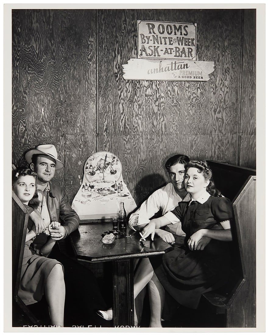 Marion Post Wolcott (1910-1990) "Two Couples in a Juke Joint" (near Moore Haven, Florida), 1939 (1 of 9)