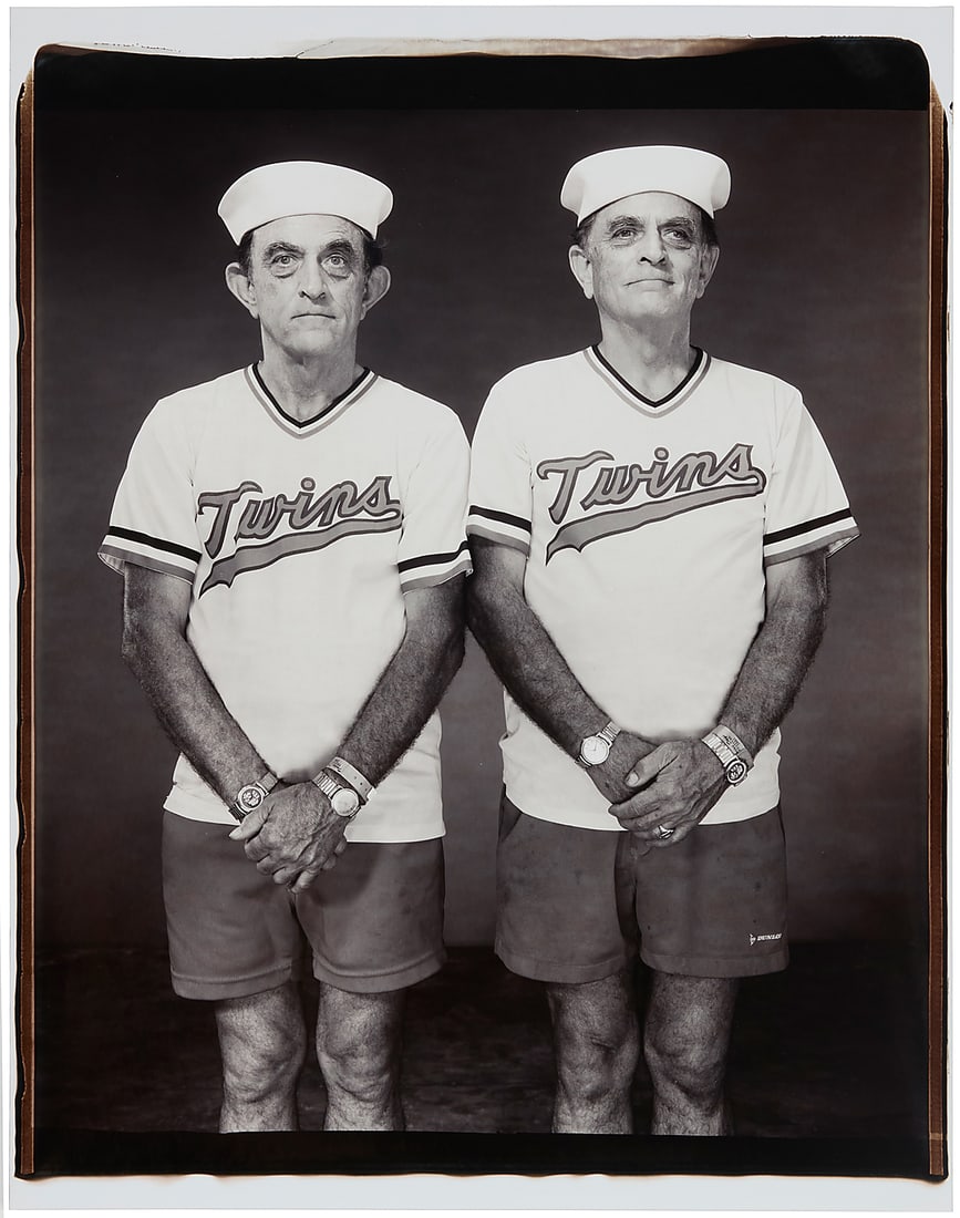 Mary Ellen Mark (1940-2015) "Walter and David Oliver, Twinsburg, Ohio," 2001 Polaroid Signed, (1 of 6)