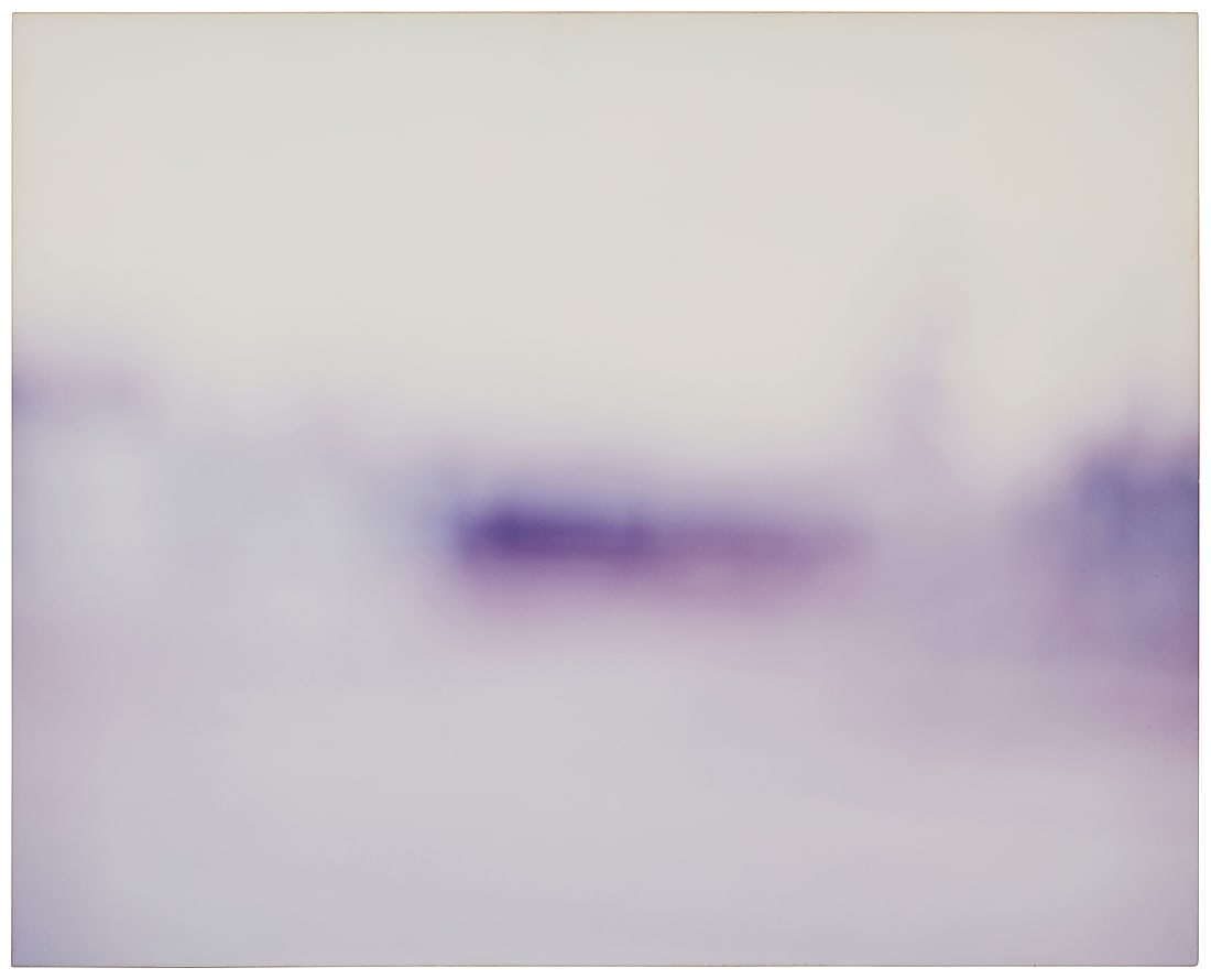 Uta Barth (b. 1958) "Field #13," 1996 Chromogenic print in colors on panel Edition: 1/8 Signed, (1 of 5)