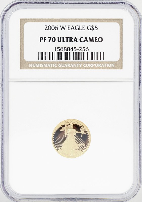 A 2006 $5 US Gold Eagle Coin (1 of 2)