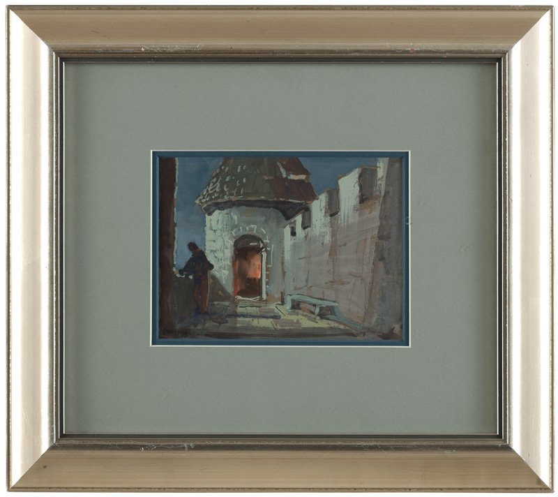 Carl Oscar Borg (1879-1947 Santa Barbara, CA) (1 of 3)