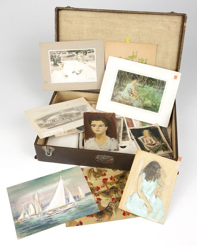 Carl Setterberg (1897-1983 New York, NY / Santa (1 of 7)