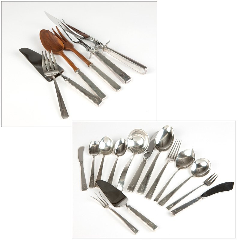A Towle sterling silver flatware service (1 of 4)