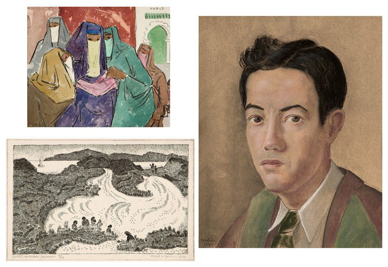 Frode N. Dann (1892-1984 Monrovia, CA) (1 of 5)