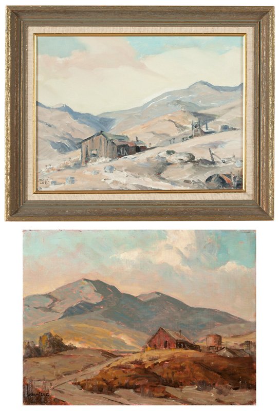 Walt Lee (1888-1980 Pasadena, CA) (1 of 8)