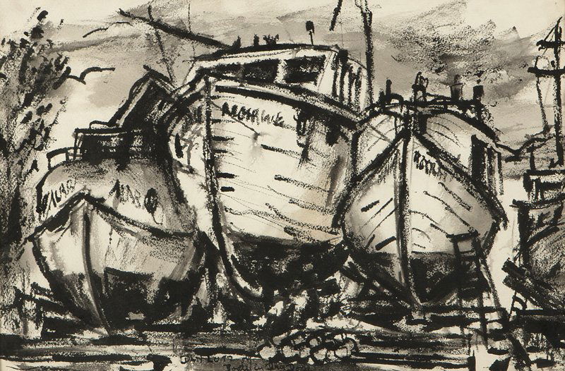 Dan Lutz (1906-1978 Santa Barbara, CA) (1 of 5)