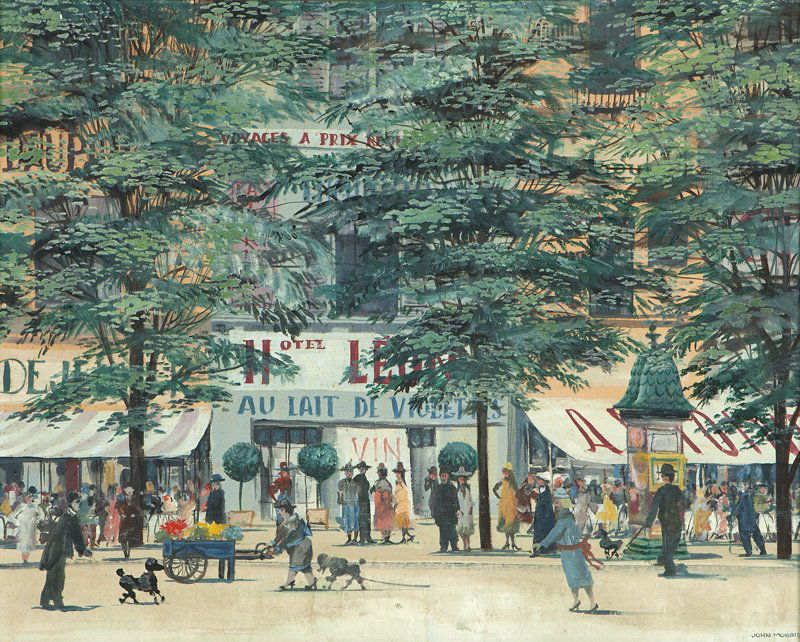 John Morris (1920-1991 Laguna Beach, CA) (1 of 4)