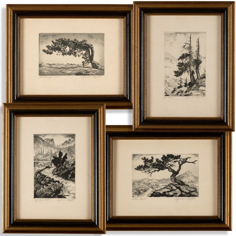 Lyman Byxbe (1886-1980 Estes Park, CO) (1 of 8)