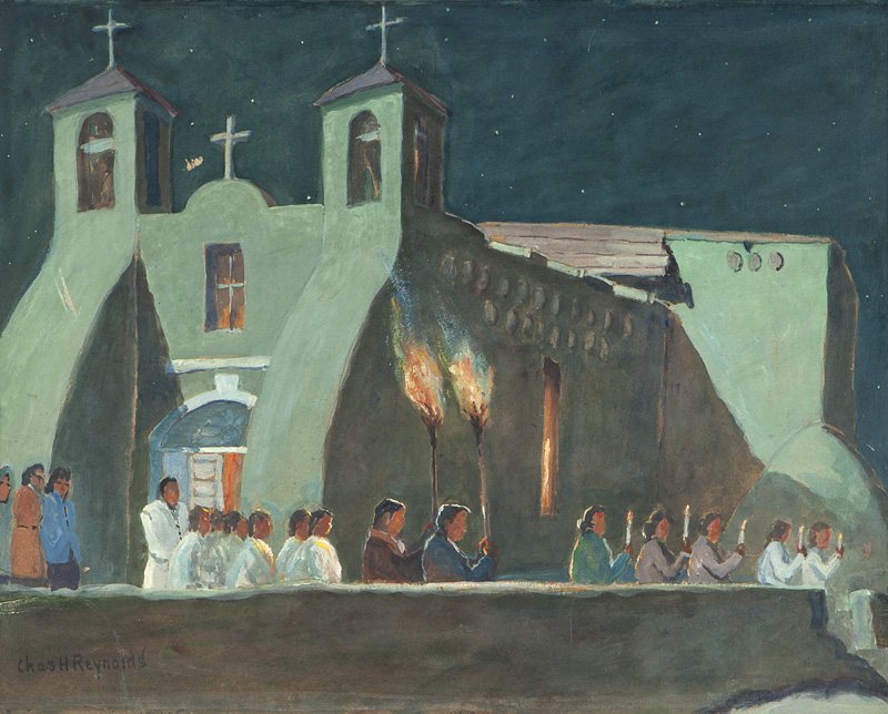 Charles Henry Reynolds (1902-1963 Taos, NM) (1 of 4)