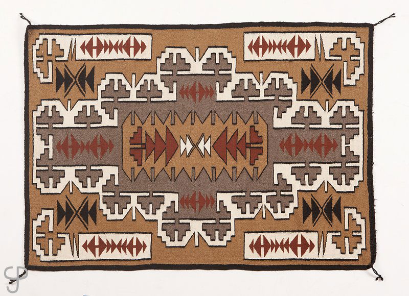 A Navajo regional rug, Laverne K. Joe (1 of 2)