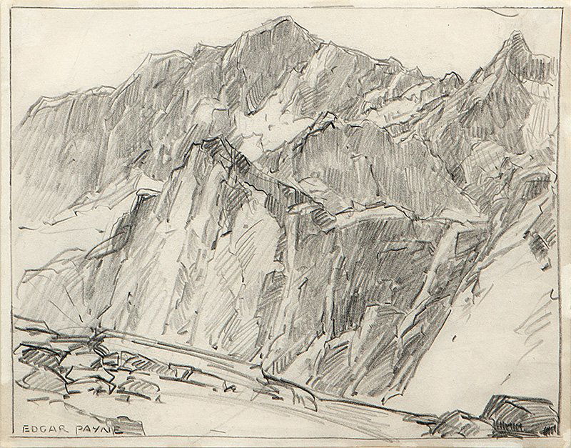 Edgar Alwin Payne (1883-1947 Hollywood, CA) (1 of 3)