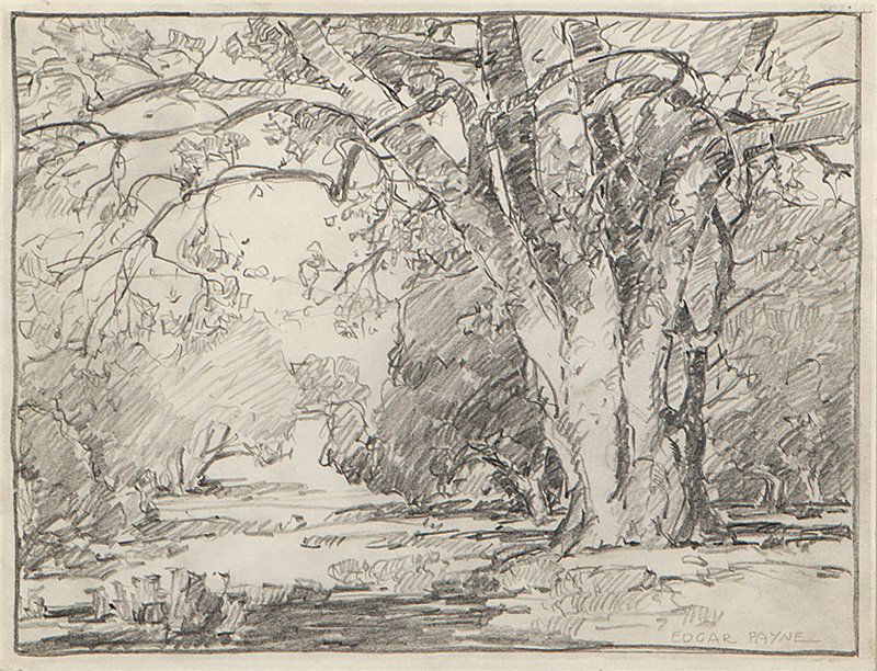 Edgar Alwin Payne (1883-1947 Hollywood, CA) (1 of 3)