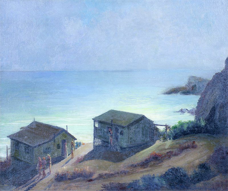 Alfred James Dewey (1874-1958 Sierra Madre, CA) (1 of 3)