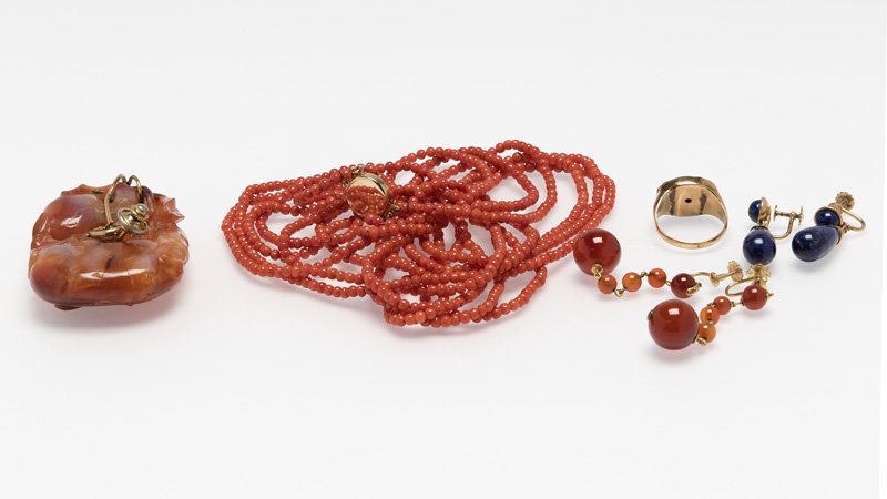 A group of gemstone and gold jewelry (1 of 1)