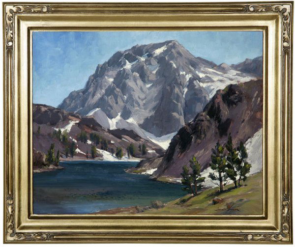 Darwin Duncan (1905-2002 ): "Lake Ellery - Tioga Pass" s l/r: Darwin Duncan o/cboard 16x20 est:$1500/2000