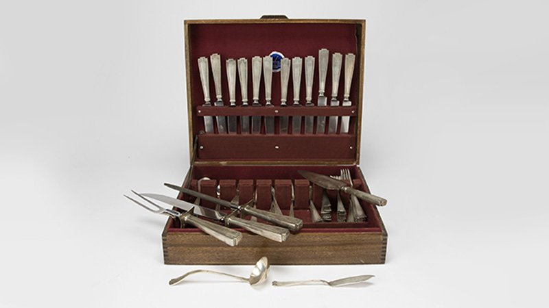 A Gorham sterling silver flatware service (1 of 2)