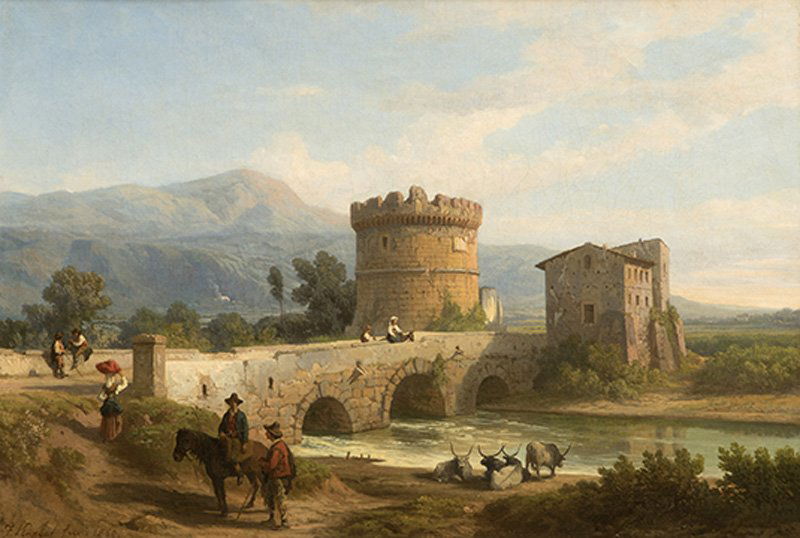 Franz Knebel (1809-1877 Swiss) (1 of 4)