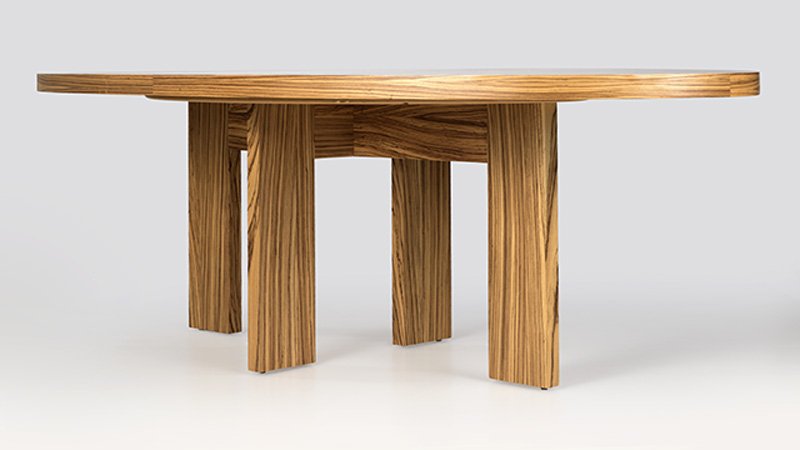 A contemporary ''Alex'' dining table, Jeff Vioski (1 of 3)