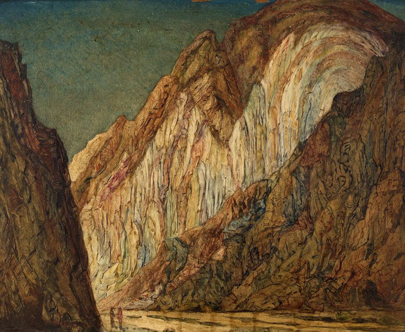 Alfred James Dewey (1874-1958 Sierra Madre, CA) (1 of 4)