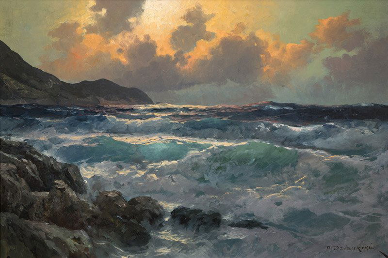 Alexander Dzigurski (1911-1995 Los Angeles, CA) (1 of 4)