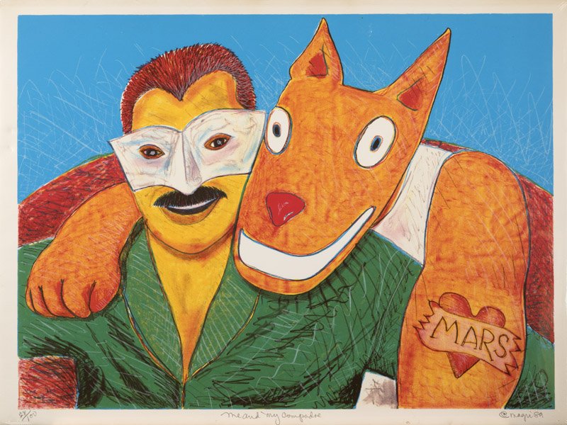 Gilbert 'Magu'' Lujan (1940-2011 Los Angeles, CA) (1 of 2)