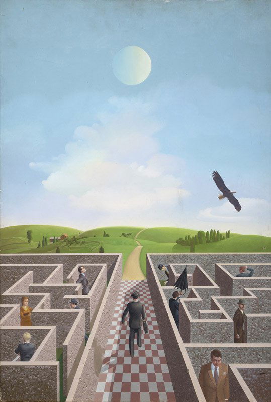 Wilson McLean (1937-* New York, NY) (1 of 4)