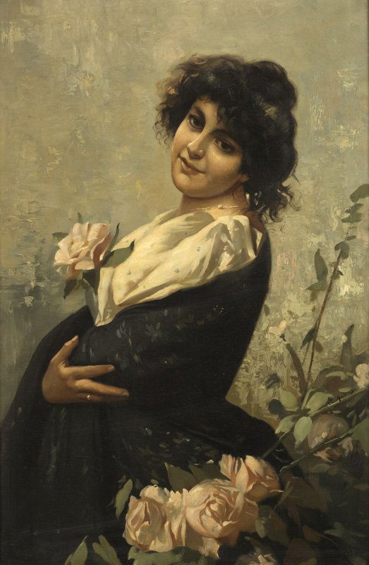 After Raimundo de Madrazo Y Garreta (1841-1920 Spanish) (1 of 3)