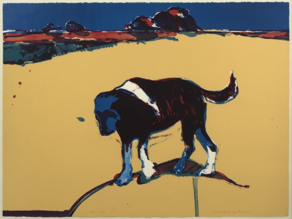 Fritz Scholder (1937-2005 Scottsdale, AZ) (1 of 5)