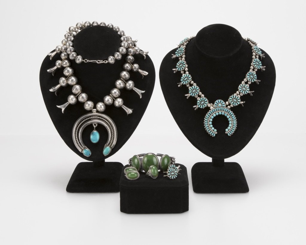 Native American-style sterling silver jewelry (1 of 1)