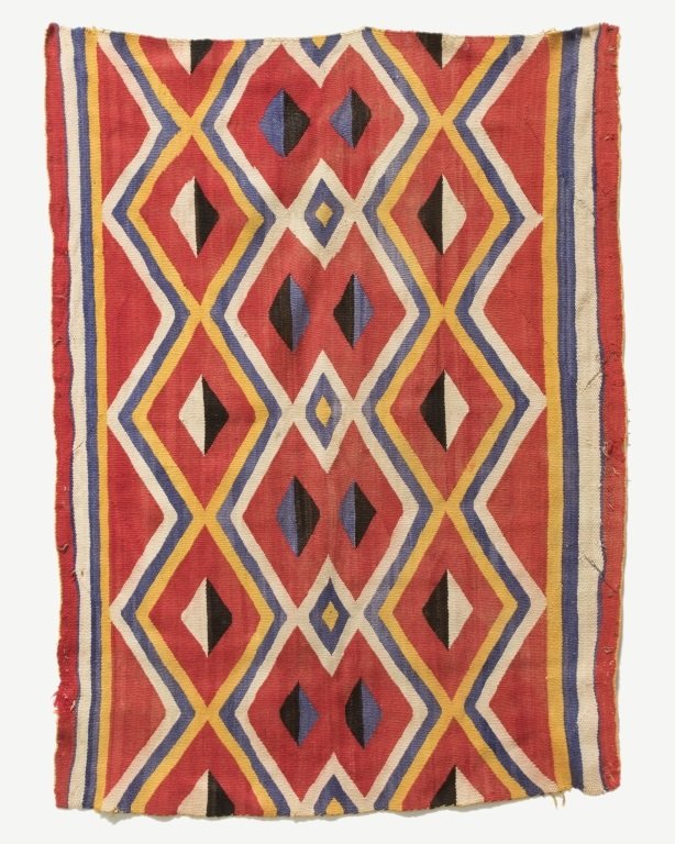 A Navajo transitional wearing blanket (1 of 5)