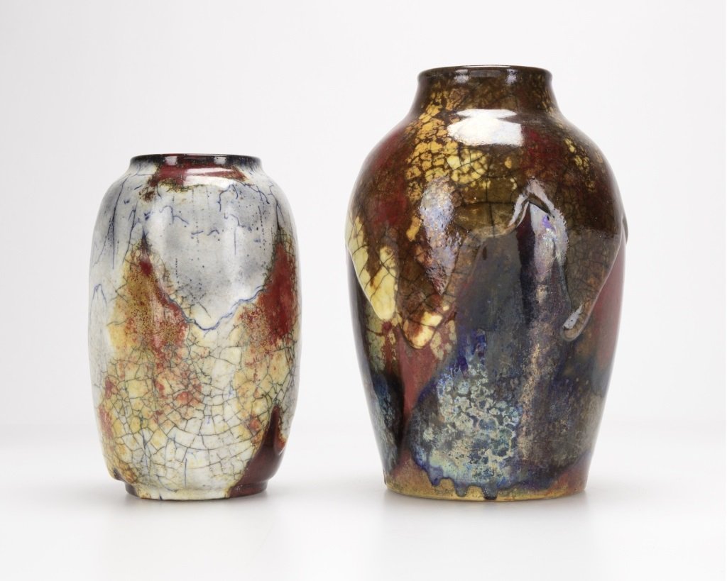 Two Royal Doulton Chang vases (1 of 6)